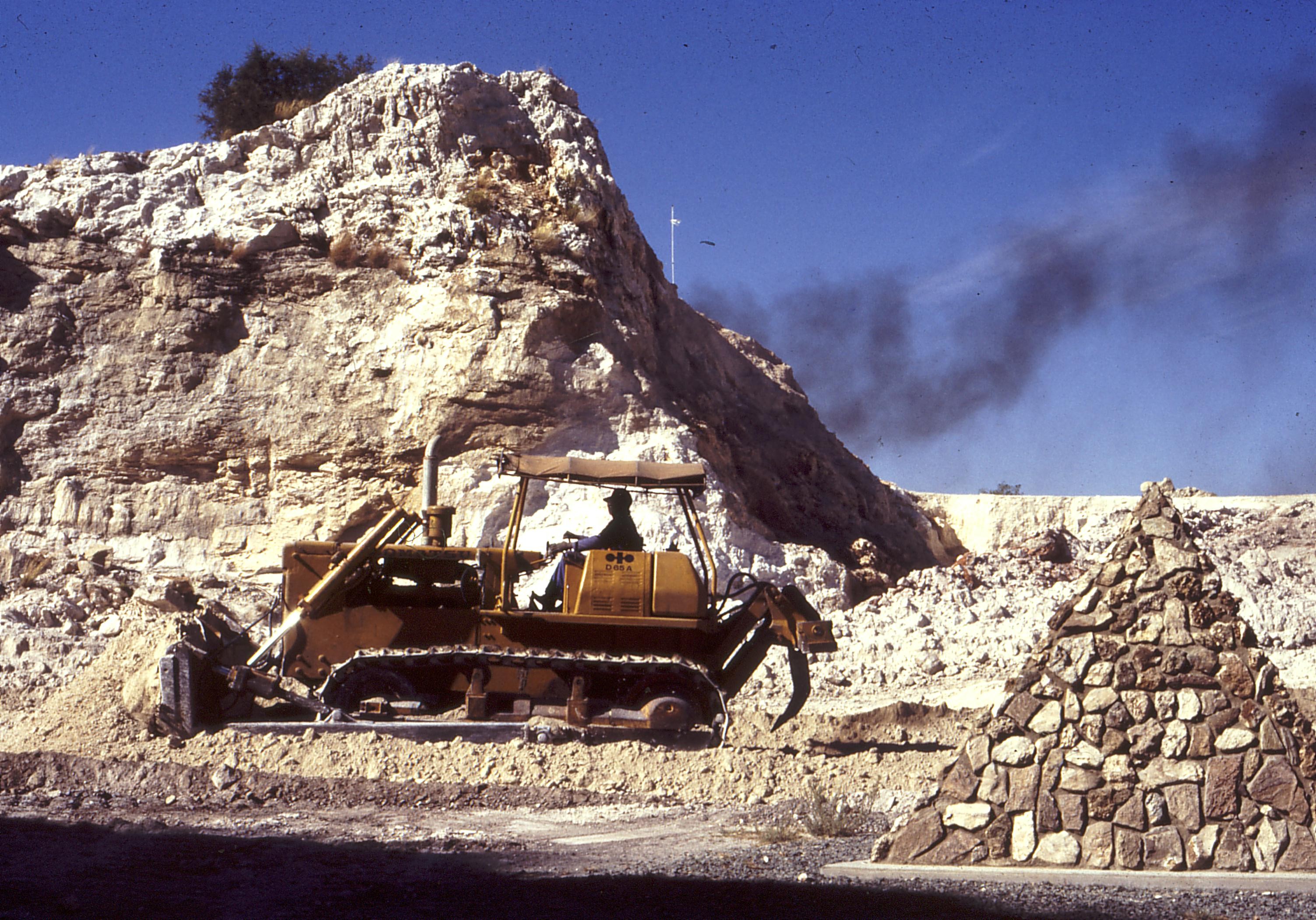 Blue Pool at the Buxton limeworks